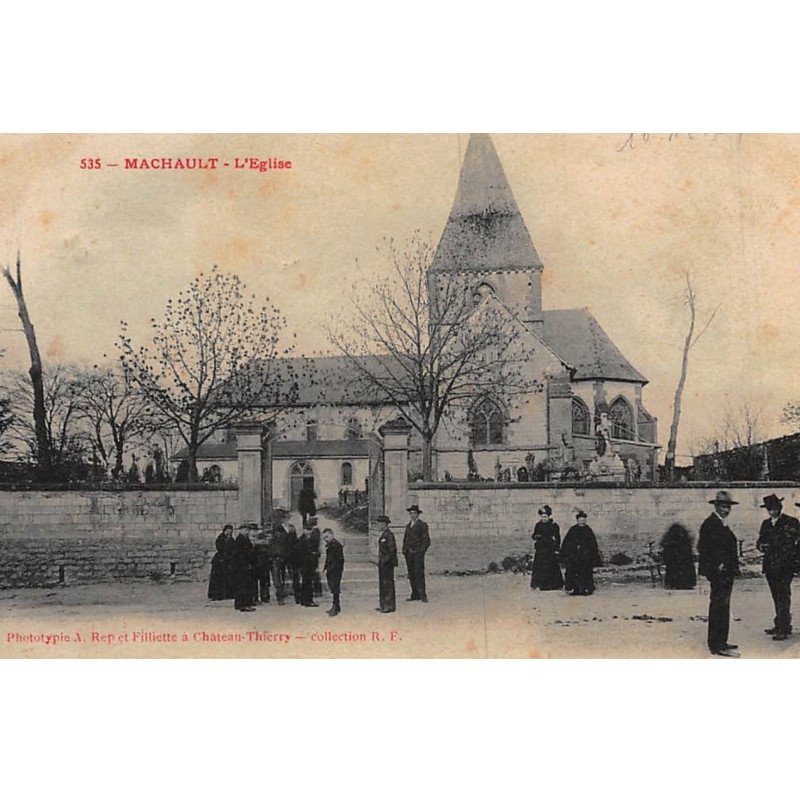 MACHAULT : l'eglise - etat