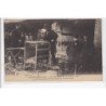 GRANDCAMP-les-BAINS : raz de marée du 28 octobre 1909 M. Cheron visite les villas dévastées - très bon état