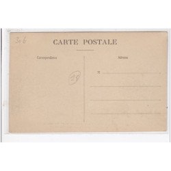 GRANDCAMP-les-BAINS : raz de marée du 28 octobre 1909 M. Cheron visite les villas dévastées - très bon état
