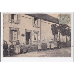 MANOU : maison mercier - état (déchirée)