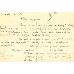 Albert MONIER : stalagmites - tres bon etat
