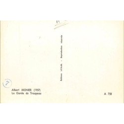 Albert MONIER : la garde du troupeau - tres bon etat