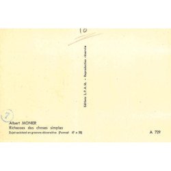 Albert MONIER : richesses des choses simples - tres bon etat