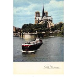 Albert MONIER : paris, la seine et notre-dame - tres bon etat