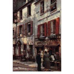 Albert MONIER : paris place du tertre a  montmartre - tres bon etat