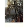 Albert MONIER : paris la seine au quai d'anjou - tres bon etat