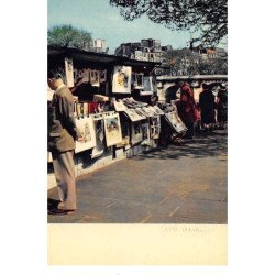 Albert MONIER : paris les bouquinistes, vers le pont-neuf - tres bon etat