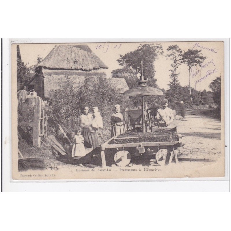 HEBECREVON : presseurs à hebecrevon - etat