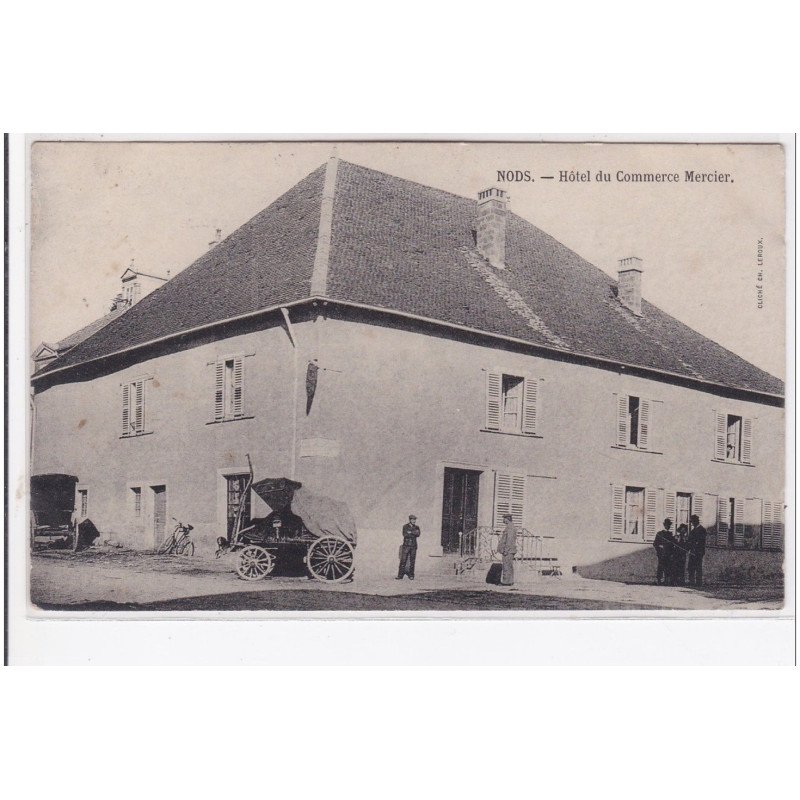 NODS : hotel du commerce mercier - tres bon etat