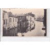 LONGEVILLE LES METZ: carte photo inondations en 1947 - tres bon etat