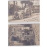 HAUTS de SEINE : rue de l'alma, voiture avec personnages 2CPA - tres bon etat