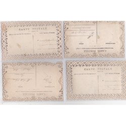 CONTREXEVILLE : 8 CPA, personnages, scenes d'epoque, enfants - tres bon etat