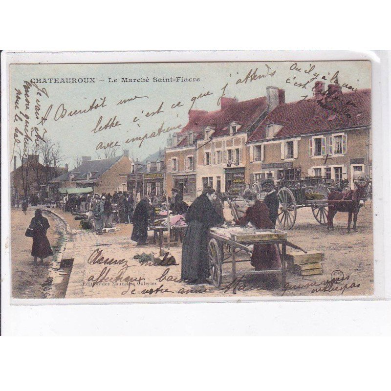 CHATEAUROUX: le marché saint-fiacre - très bon état