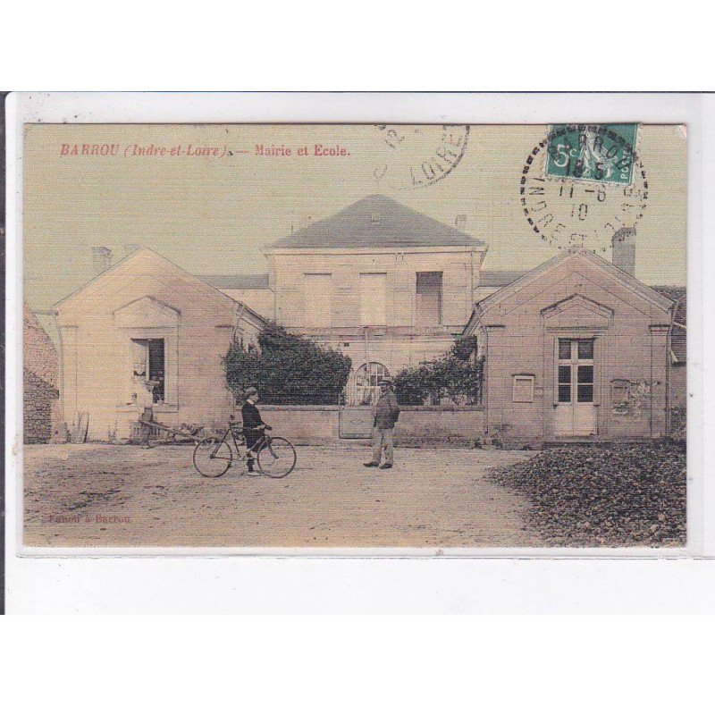 BARROU: mairie et école - très bon état