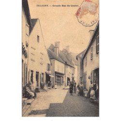 JALIGNY : grande rue du centre - etat