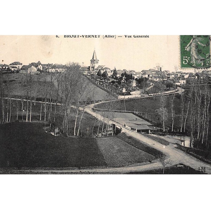 BROUT-VERNET : vue generale - etat