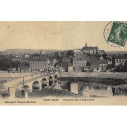 MONTLUCON : panorama de la vieille ville - tres bon etat