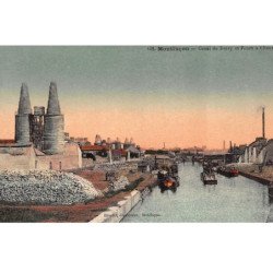 MONTLUCON : canal du berry et fours - chaux - tres bon etat
