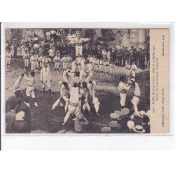 BUEIL: fête du 20 juillet 1913, société de gymnastique, pyramide - très bon état