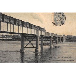 MOULINS : le pont de fer - etat