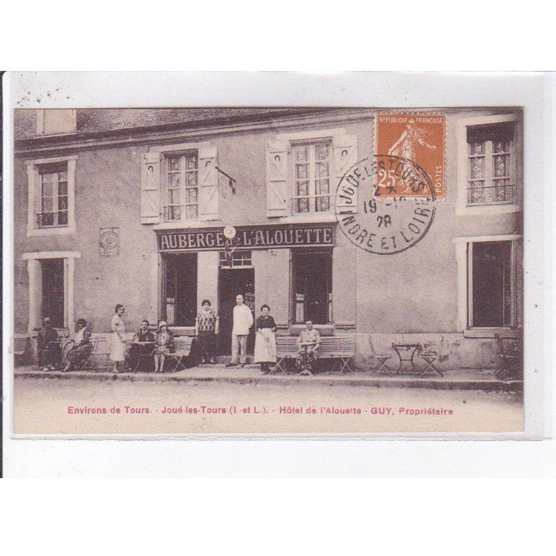 JOUE-les-TOURS: hôtel de l'alouette, auberge - très bon état