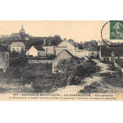 LA CHAPELAUDE : vue generale, la chapelaude ou la chapelle aude doit son nom à un prieuré - etat