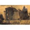 MONTAIGUET : chateau du XIVe siecle (cote est) - etat