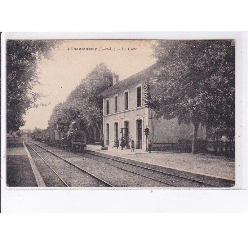 CHAUMUSSAY: la gare - très bon état