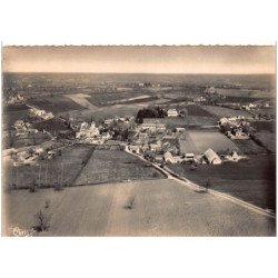 LANGY : vue generale aerienne le chateau d'eau et bellevue - etat
