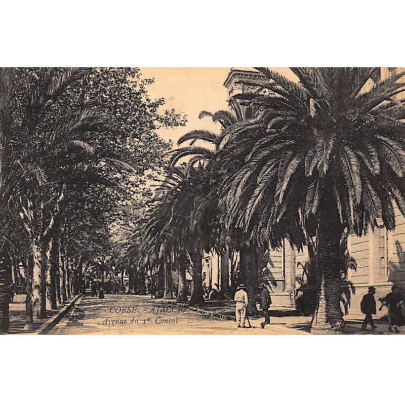 AJACCIO : avenue du 1er consul - tres bon etat