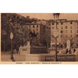 AJACCIO : statue de napoleon 1er - etat