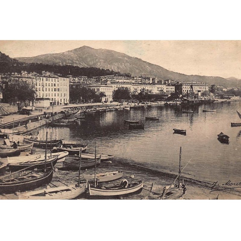 AJACCIO : vue generale des quais - tres bon etat