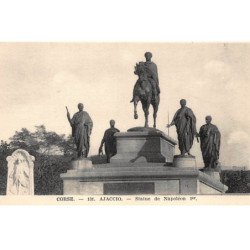 AJACCIO : statue de napoléon 1er - tres bon etat