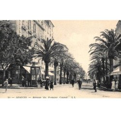 AJACCIO : avenue du premier consul - tres bon etat