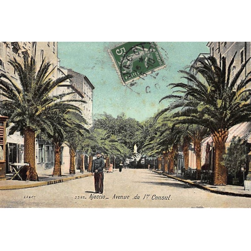 AJACCIO : avenue du 1er consul - etat