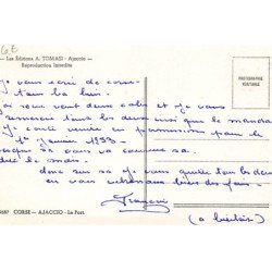 AJACCIO : le port - etat