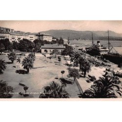 AJACCIO : square et quai napoléon - tres bon etat