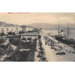 AJACCIO : arrivée du courrier - tres bon etat