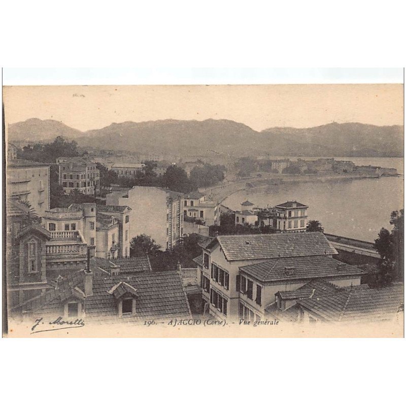 AJACCIO : vue general - tres bon etat