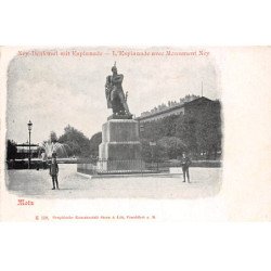 METZ - L'Esplanade avec Monument Ney - très bon état