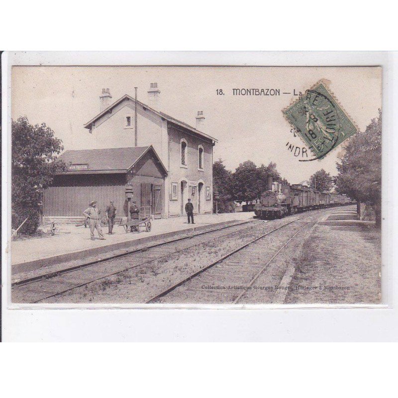 MONTBAZON: la gare - très bon état