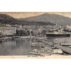 AJACCIO : le port - etat