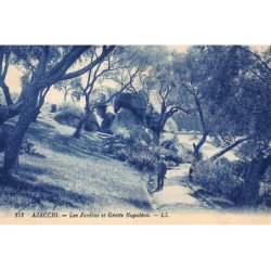 AJACCIO : les jardins et grotte napoléon - etat