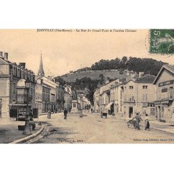 JOINVILLE : la rue du grand-pont et l'ancien chateau - tres bon etat