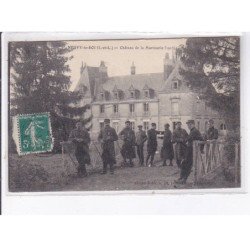 NEUVY-le-ROI: château de la martinerie 1915 - état