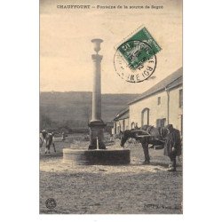 CHAUFFOURT : fontaine de la source de segré - tres bon etat