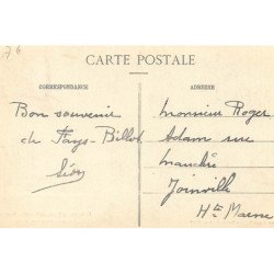 FAYL-BILLOT : bois banal escalier taillé dans le roc - tres bon etat