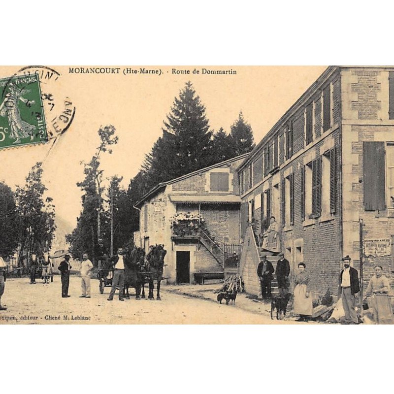 MORANCOURT : route de dommartin - tres bon etat