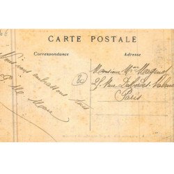 LONGPRE-les-CORPS-SAINTS : tamponnement du 18nov1912 la machine de l'express apres l'accident - tres bon etat