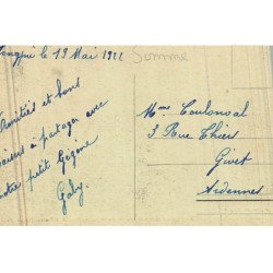 LONGPRE-les-CORPS-SAINTS : monument élevé à la mémoire des enfants du pays tués à l'ennemi - etat